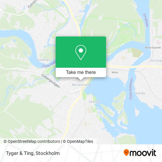 Tyger & Ting map