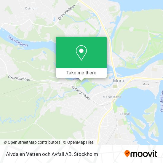 Älvdalen Vatten och Avfall AB map