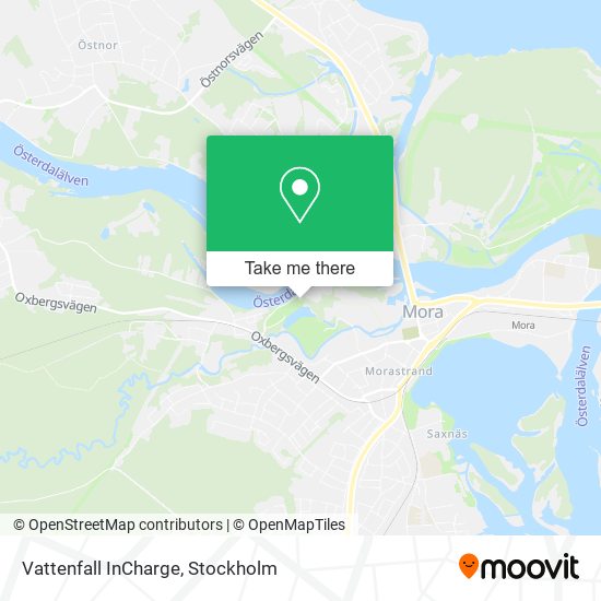 Vattenfall InCharge map