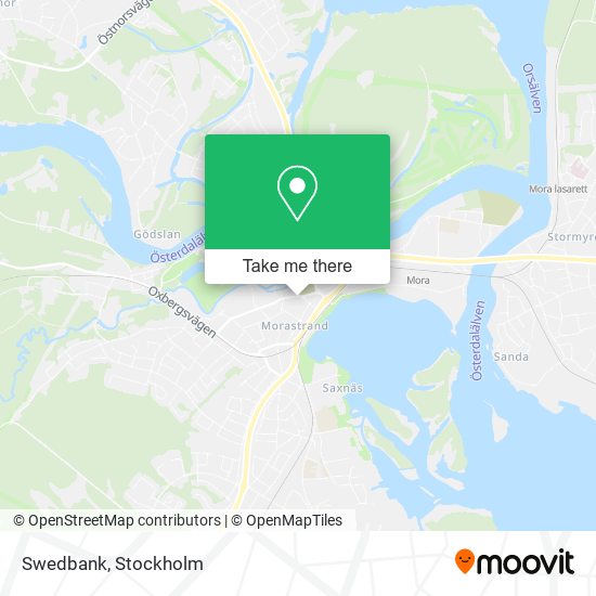 Swedbank map