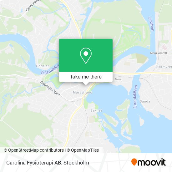 Carolina Fysioterapi AB map