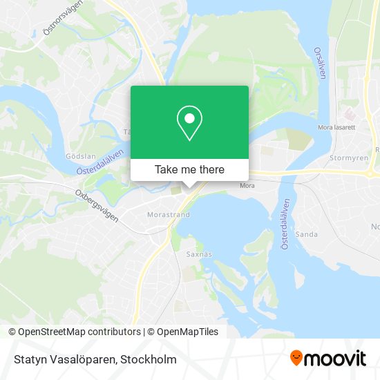 Statyn Vasalöparen map