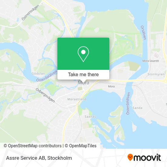 Assre Service AB map