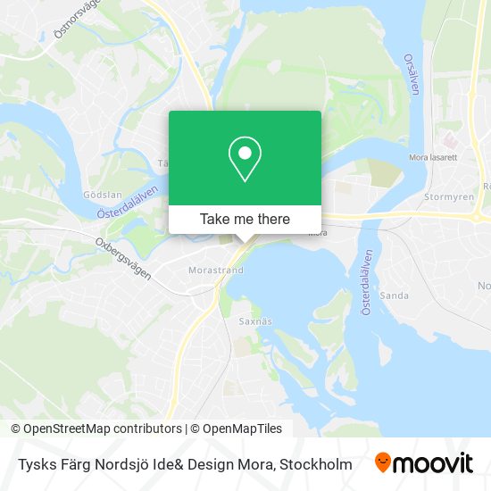 Tysks Färg Nordsjö Ide& Design Mora map