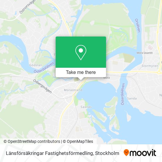 Länsförsäkringar Fastighetsförmedling map