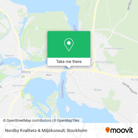 Nordby Kvalitets-& Miljökonsult map