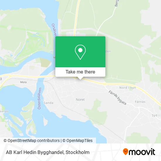 AB Karl Hedin Bygghandel map