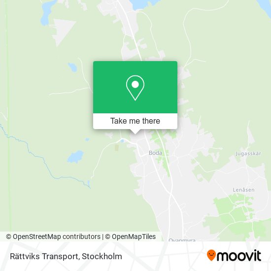 Rättviks Transport map