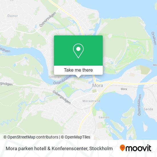 Mora parken hotell & Konferenscenter map