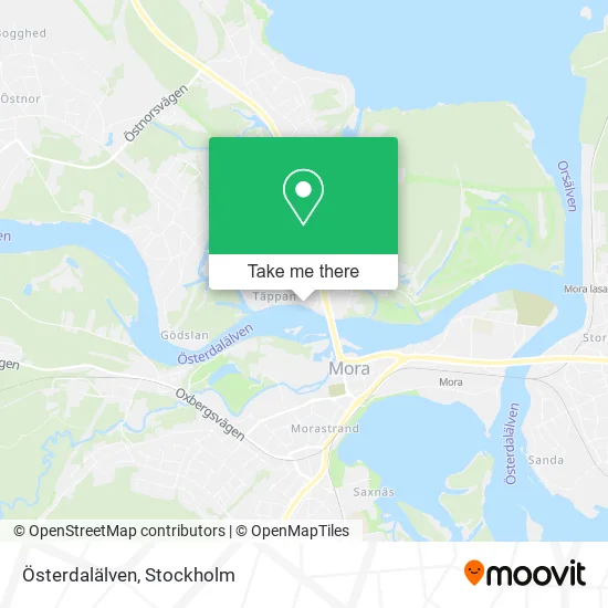 Österdalälven map