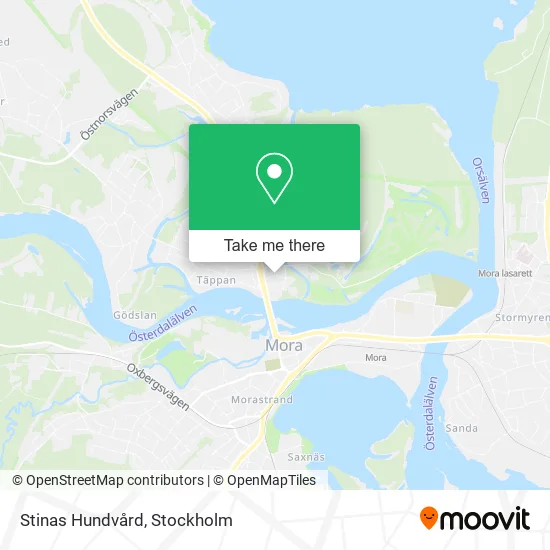 Stinas Hundvård map