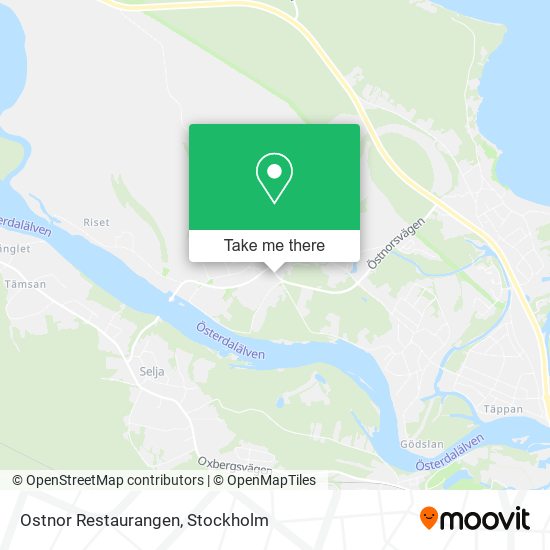 Ostnor Restaurangen map