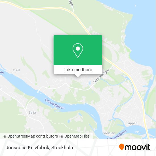 Jönssons Knivfabrik map