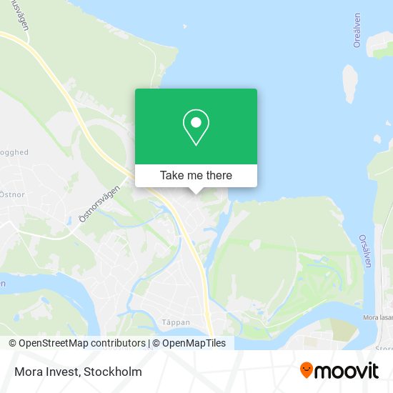 Mora Invest map