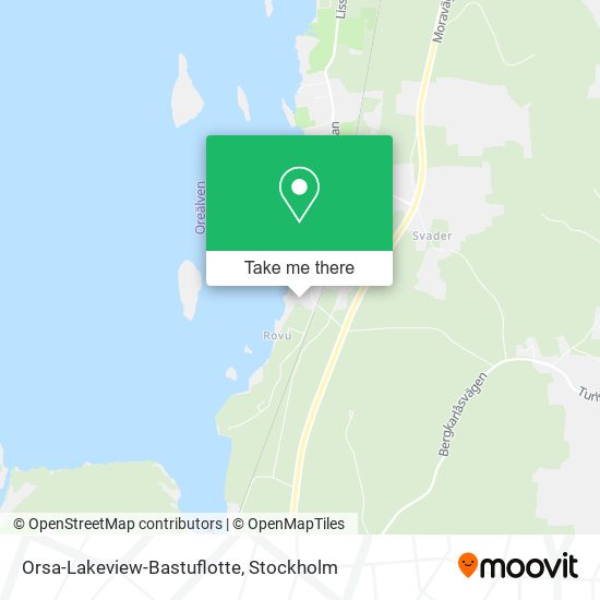 Orsa-Lakeview-Bastuflotte map