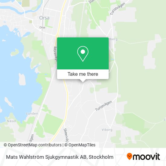 Mats Wahlström Sjukgymnastik AB map