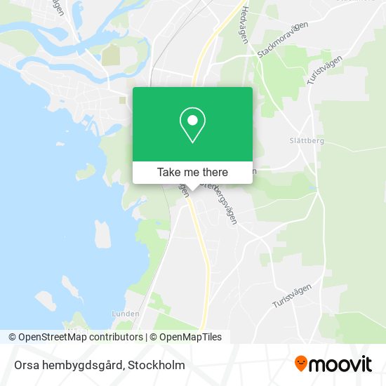 Orsa hembygdsgård map