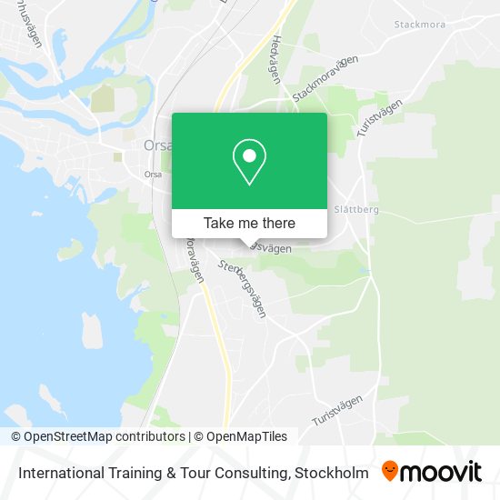 International Training & Tour Consulting map