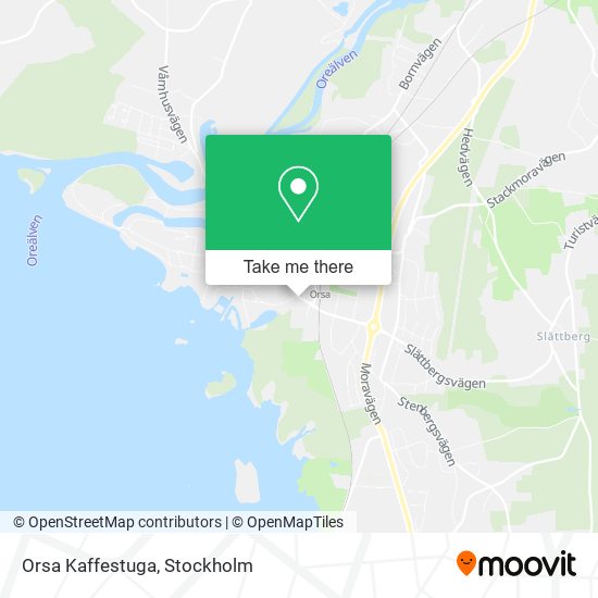 Orsa Kaffestuga map