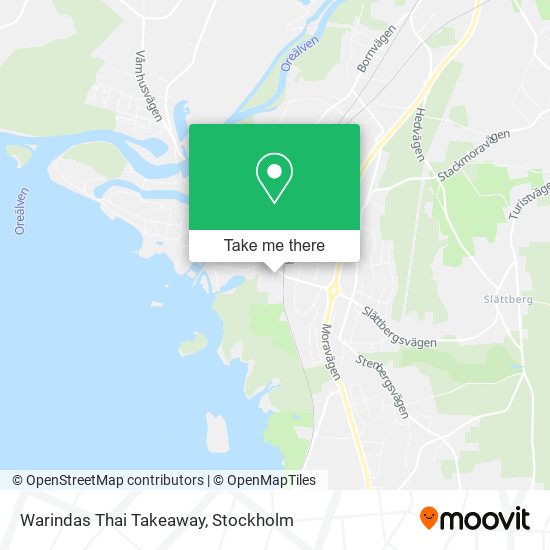 Warindas Thai Takeaway map