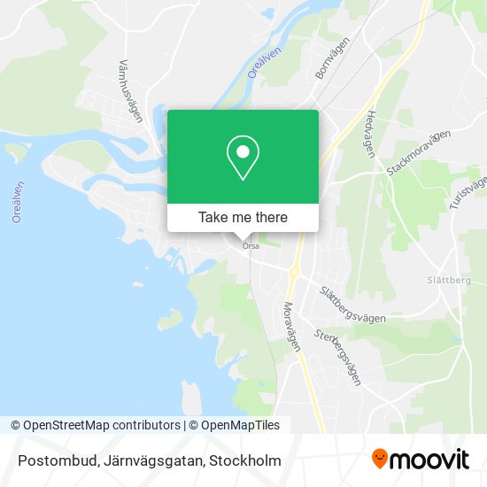 Postombud, Järnvägsgatan map