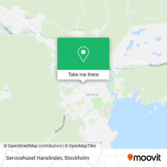 Servicehuset Hanslinden map