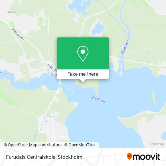Furudals Centralskola map