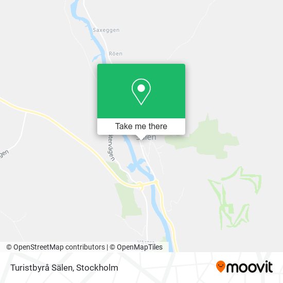 Turistbyrå Sälen map