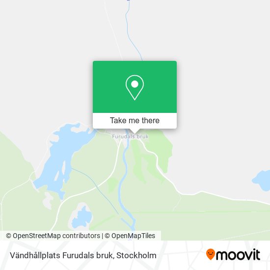 Vändhållplats Furudals bruk map