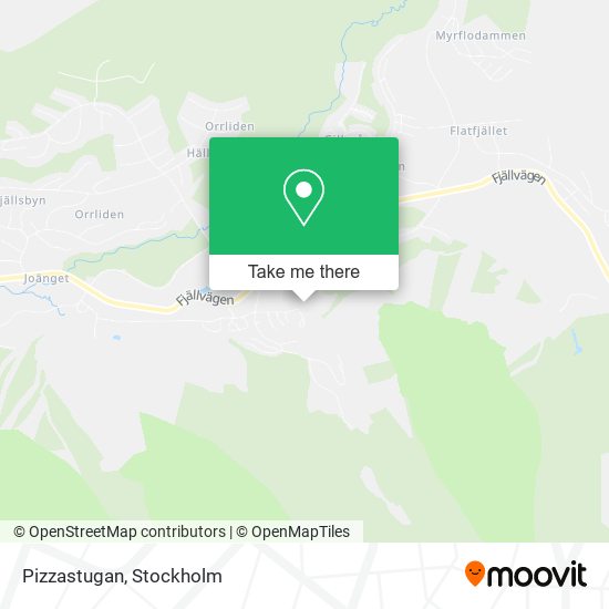 Pizzastugan map