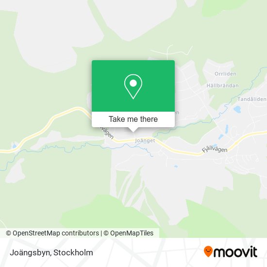 Joängsbyn map