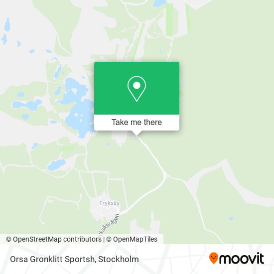 Orsa Gronklitt Sportsh map