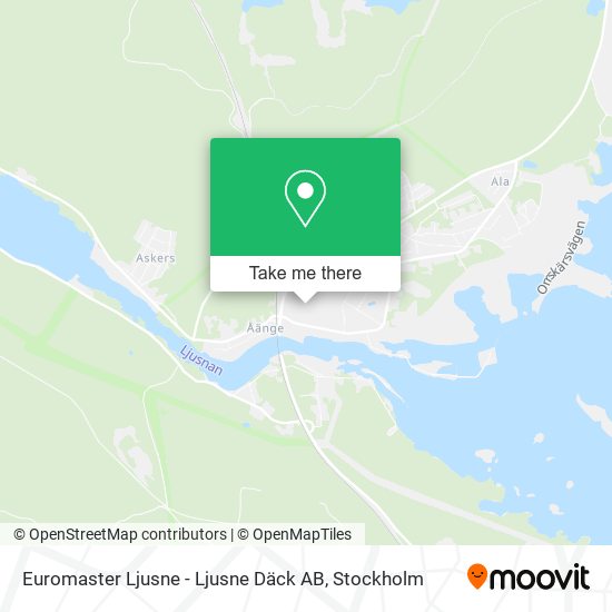 Euromaster Ljusne - Ljusne Däck AB map