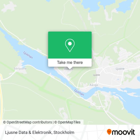 Ljusne Data & Elektronik map