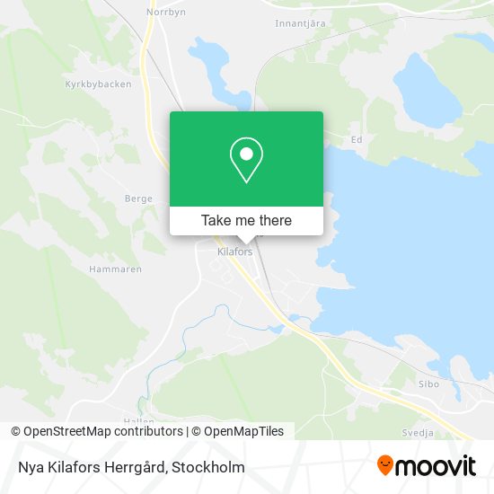 Nya Kilafors Herrgård map