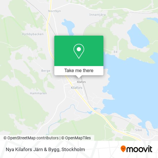 Nya Kilafors Järn & Bygg map