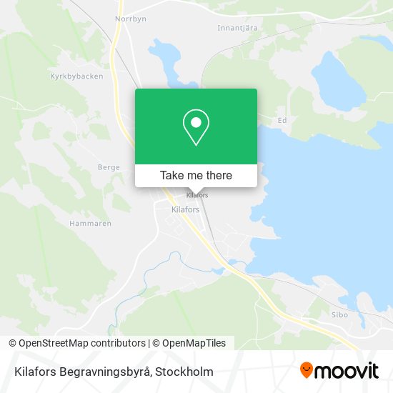 Kilafors Begravningsbyrå map