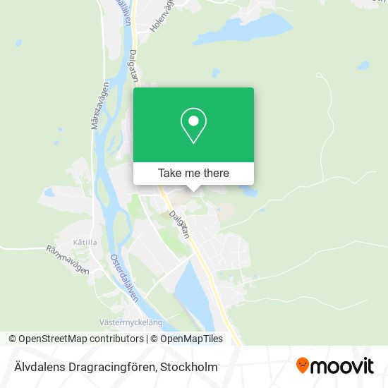 Älvdalens Dragracingfören map