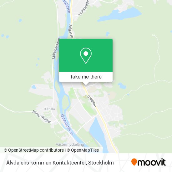 Älvdalens kommun Kontaktcenter map