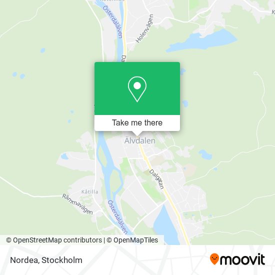 Nordea map