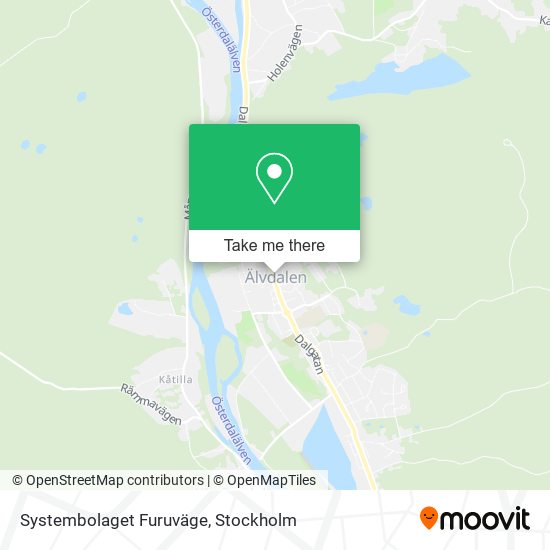 Systembolaget Furuväge map