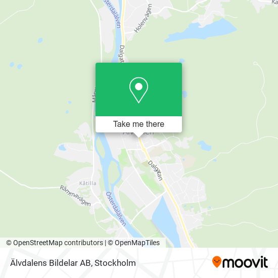 Älvdalens Bildelar AB map