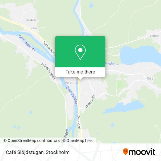 Café Slöjdstugan map