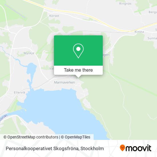 Personalkooperativet Skogsfröna map