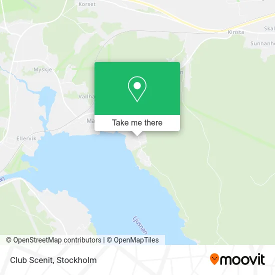 Club Scenit map