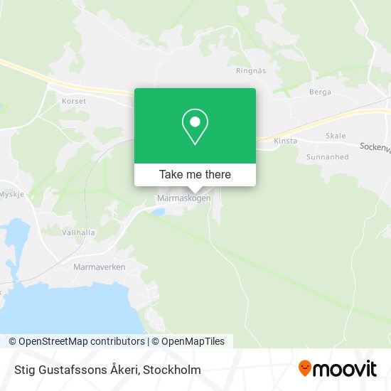 Stig Gustafssons Åkeri map