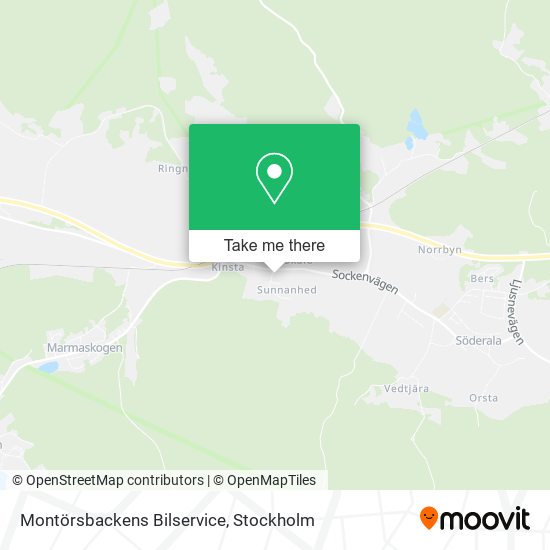 Montörsbackens Bilservice map
