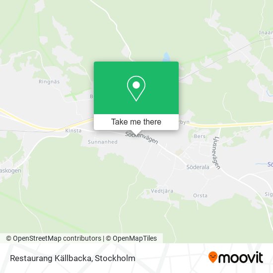 Restaurang Källbacka map