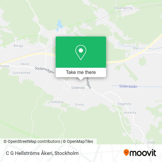 C G Hellströms Åkeri map