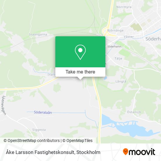 Åke Larsson Fastighetskonsult map